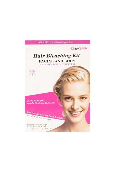 Global Global Star Face and Body Bleaching Kit 50+50ml