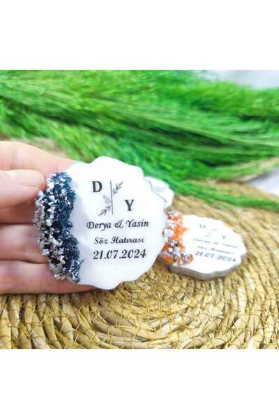 Demet Art Studio Reçineye Hayat Veriyoruz Karışık Renkli 25 Adet Epoksi Taşlı...