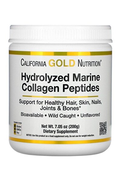 California Gold Nutrition Hydrolyzed Marine Collagen Peptides