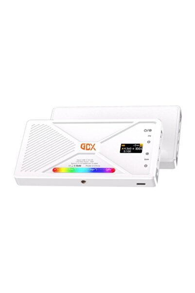 Gdx CF-135 II RGB Mini Mobil Fotoğrafçılık ve Video 10W Led Dolgu Işığı