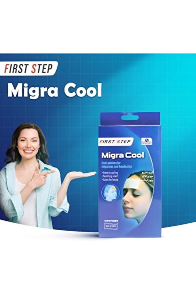 First Step 4 Pcs Cooling Gel Patches for Adults – Fast Fever & Headache Relief, Medication-Free, A