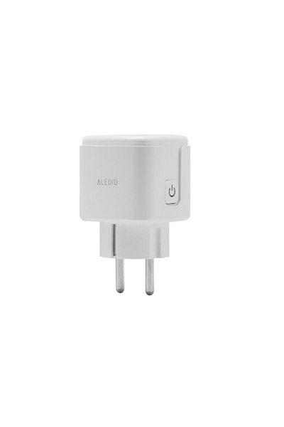 ALEDIO WiFi smart socket, 16A, white, Aledio A1SWFA
