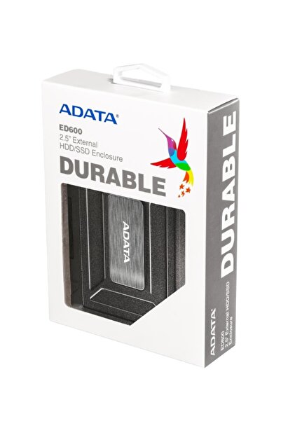Adata علبة خارجية متينة ED600 لمحركات الأقراص الصلبة والقرص الصلب | متوافقة مع PS5 وXBOX