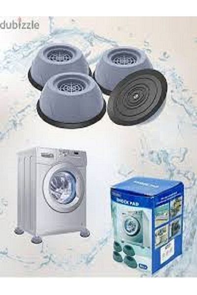Generic 2 Pack of 4 Anti-Vibration Stabilizer Pads for Washing Machines and Dryers for All Washing Machine and Dryer Feet