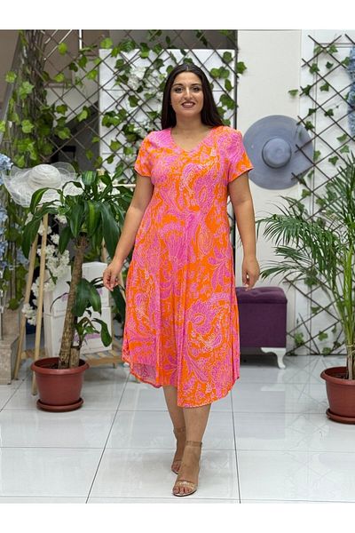 Punta Otantik Frd17023 Viscose Feride Dress