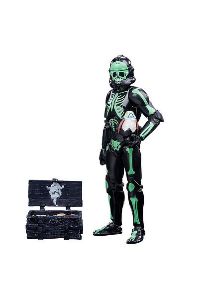 Star Wars Articulated Figure, Hasbro, Star Wars The Black Series Clone Trooper - Halloween Edition, 15 cm