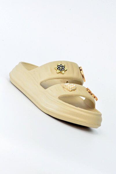 AkınalBella Παντόφλες AKINALBELLA με διπλό λουράκι, παχιά σόλα από EVA E410.Z.0003