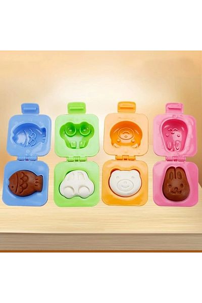 mikudesign Sushi and Boiled Egg Mold 3 Pieces