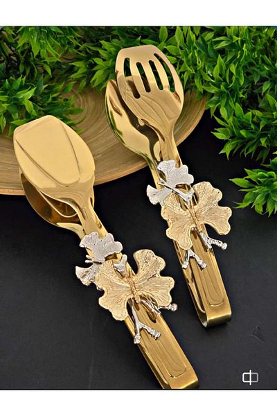 DM HOME 3-Piece Metal Tongs Set