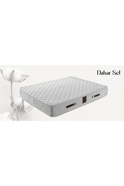 Yuvaset Home Dakar Full Ortopedik AntiAlerjik 24cm 140*190 Yatak- Baza- Başlık Seti