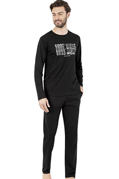 Pierre Cardin 100% Cotton Men's Pajama Set