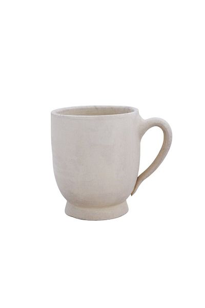 Generic كوب بمقبض من الفخار صناعة يدوية