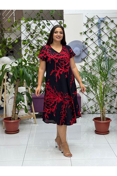 Punta Otantik Frd17001 Viscose Feride Dress