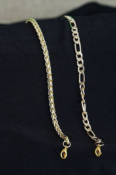 Wovna Combination Bracelet Gold Color Şavin and Twist Model