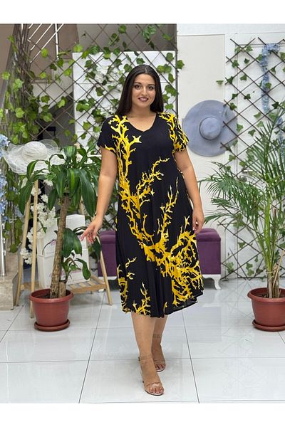 Punta Otantik Frd17003 Viscose Feride Dress
