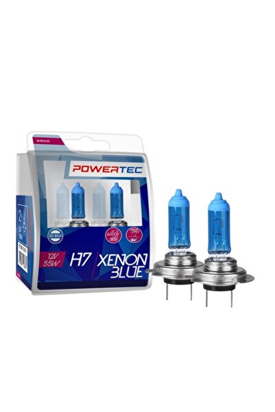 M-TECH Set Becuri Powertec H 7 Xenon Blue