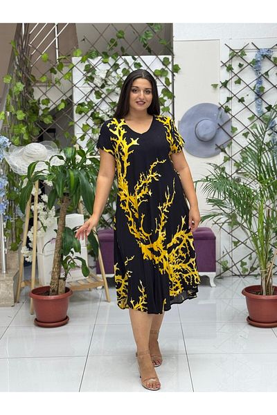Punta Otantik Frd17003 Viscose Feride Dress