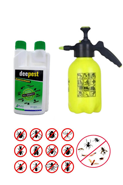 SİSTARIM Deepest 500ML Tüm Böcek ve Haşere Türleri İçin Kokusuz Etkili İlaç /...