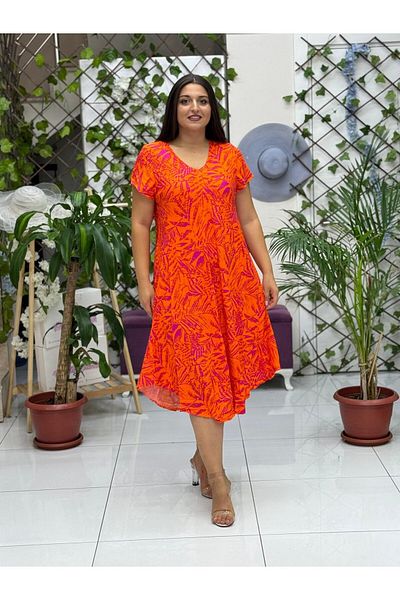 Punta Otantik Frd17027 Viscose Feride Dress