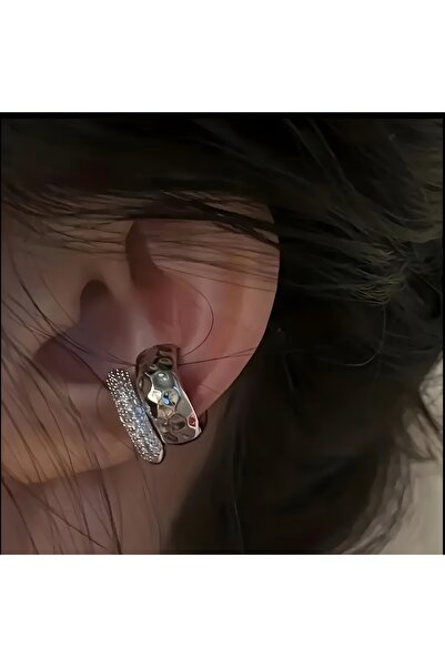 Butik Klipsli halka küpe