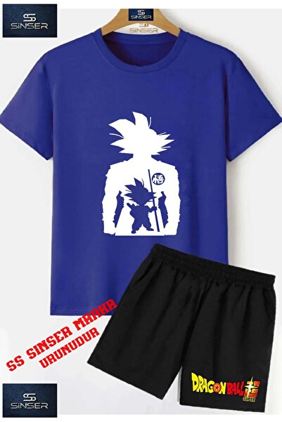 SS SİNSER Παιδικό UNISEX “GOKU GOLGE WHITE FULL” Μπλουζάκι με ιδιαίτερη στάμπ...