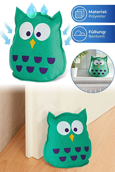 Binbirreyon Nem Alıcı Kapı Pencere Stoperi Baykuş Nem Giderici 1000Gr BJ013