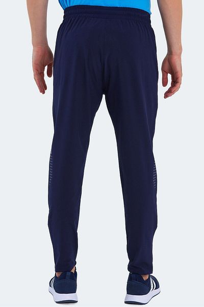 Slazenger Καθημερινό Άνετο Φούτερ Ανδρικό Αθλητικό Παντελόνι Navy Blue