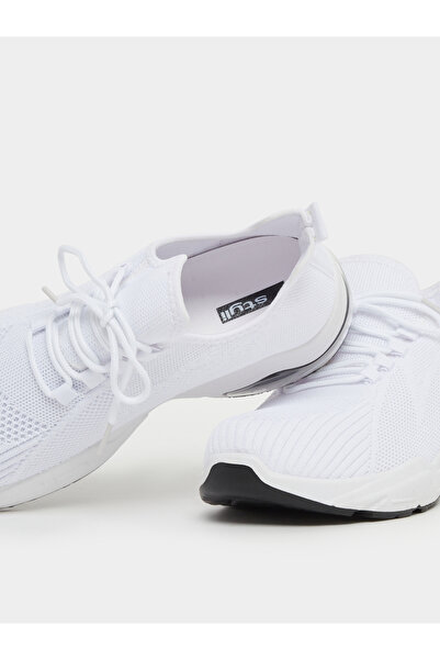 Styli Air Sole Elasticated Lace Up Sneakers