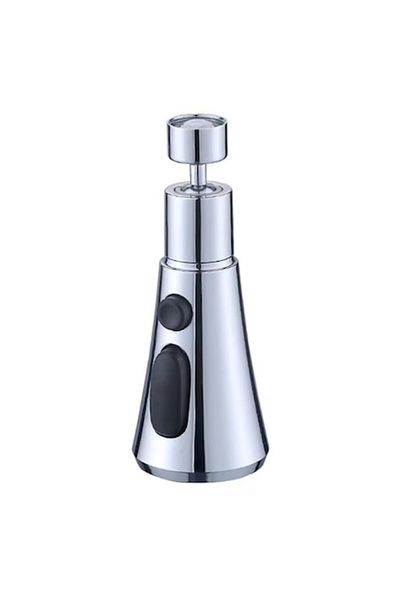 Rovitech Cap de robinet pentru chiuveta, 3 moduri de pulverizare, rotire 360, economisire apa