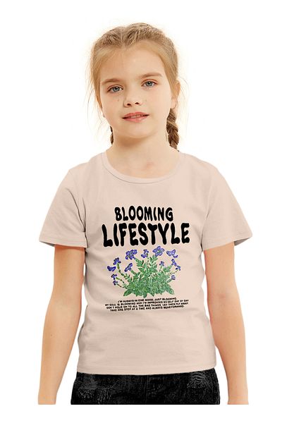 LAUREN SMITH Girls' Summer Tees Collection – Trendy and Comfortable Cotton-Lycra T-Shirts