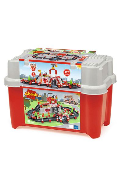 ECOİFFİER Ecoiffier Abrick Fire Station Play Set