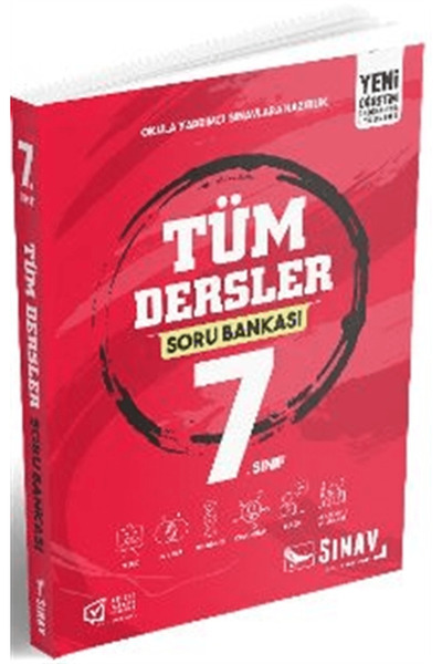 Sınav Yayınları 7. Sınıf Tüm Dersler Soru Bankası