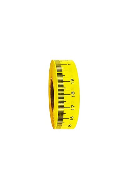 OEM Adhesive Measuring Tape Roll for Tailoring and Marking, Scale in Centimeters, 20 Meters Long