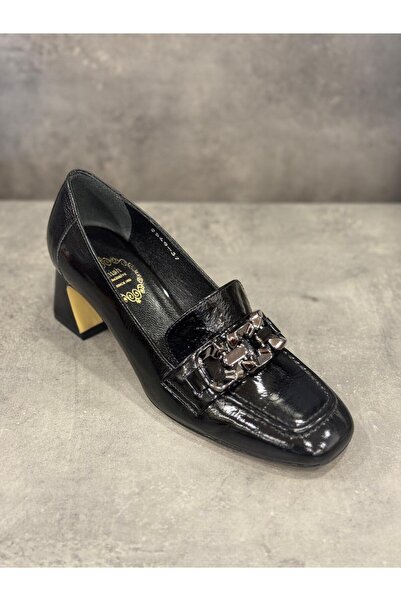 NISH MOCASIN CU TACĂ DIN PIELE GENUINĂ HANDMADE NISH, DETALIU DE CATARAMĂ STILĂ