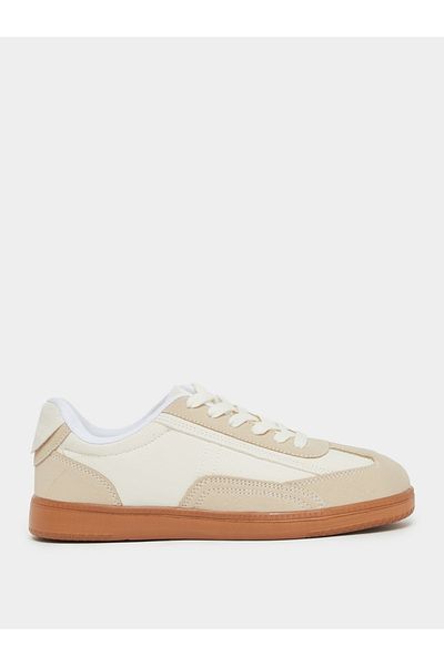 Styli Color Block Lace Up Sneakers