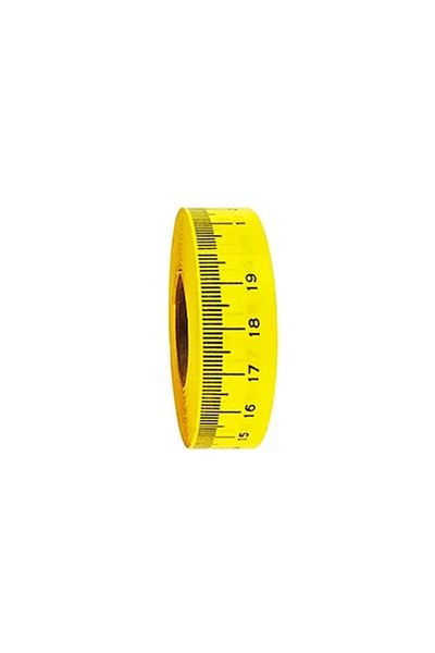 OEM Adhesive Measuring Tape Roll for Tailoring and Marking, Scale in Centimeters, 20 Meters Long