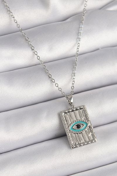 Skygo Silver Color Zircon Stone 316L Steel Eye첫 Plate Women Earrings,Dj-Bko9616