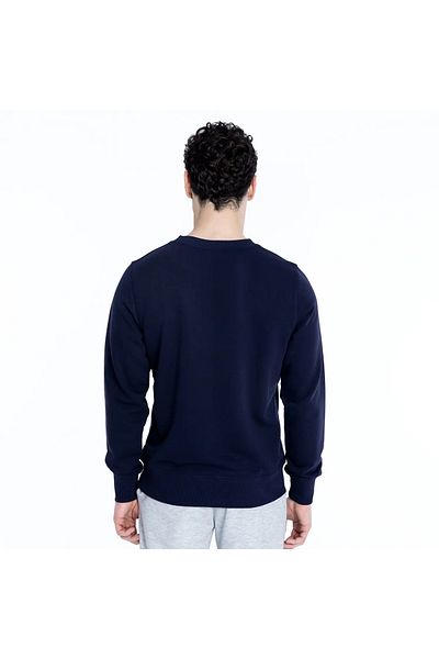 New Balance Navy Blue Men's Sweatshirt - Mnc1105-Avi