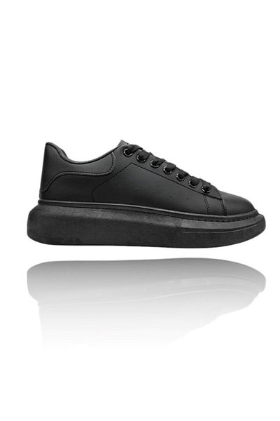 Casual Unisex Sneakers, , Made of Eco-leather, The Most Wanted, Black
