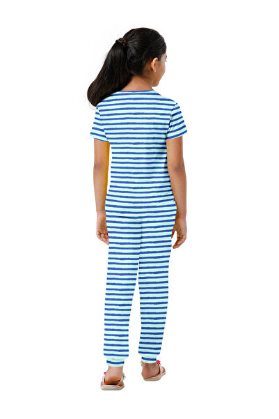 LAUREN SMITH Kids Boys' 100% Cotton Loungewear Set –Trendy Top and Pajama Bottom with Playful Prints