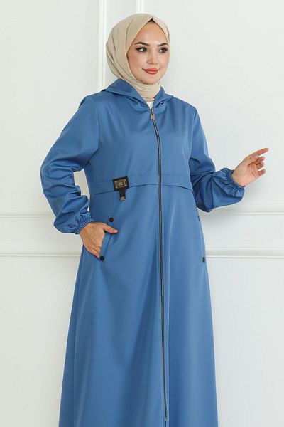 Moda Mihram Taba Trenchcoat mit Reißverschluss von Armalı - 19217