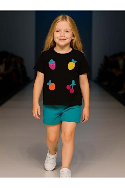 Zekids Κοριτσίστικο βαμβακερό μπλουζάκι με σχέδιο