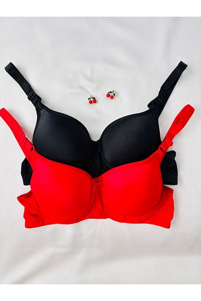 İNKO İÇ GİYİM Economical Supported Padded 2-Piece Booster Bra