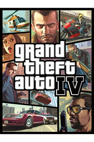 Genel Markalar Grand Theft Auto IV GTA4 (PC Oyun) Steam Key