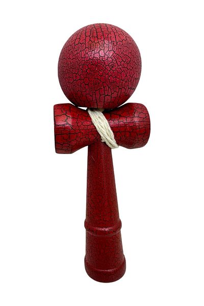 JPT Kendama din Lemn Clasic - Culori Uni Lucioase