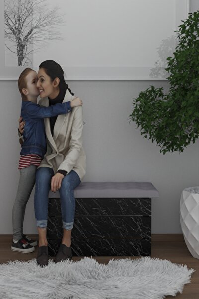 İGEMTASARİM Çok Amaçlı Tabure Antre Ayakkabılık