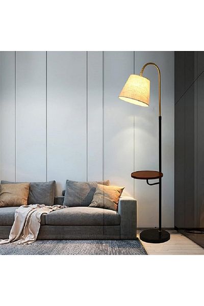 rexa Floor Lamps Bedroom Bedside Lamp, Study Vertical Floor Lamp, Wireless Charging Floor Lamp