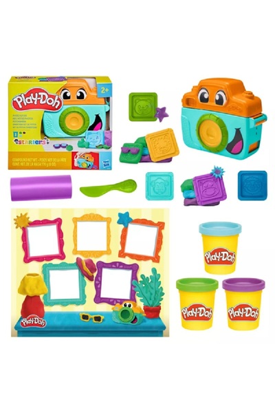 Hasbro مجموعة لعب بلاي دوه المبتدئة بالصور الممتعة متعددة الألوان