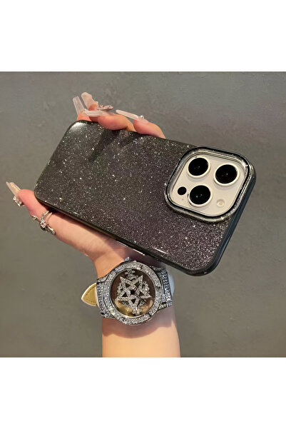 HYPERSOFT iPhone 16 (6.1 Inch) Compatible Shiny Sparkly Glitter Premium Slim ...