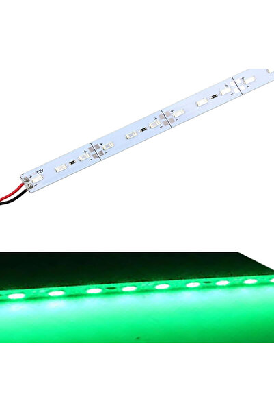 Digielektro Yeşil Barled 24 Volt Çubuk Led 36 Ledli 5730 Kasalı Opak Kapak 50 Cm